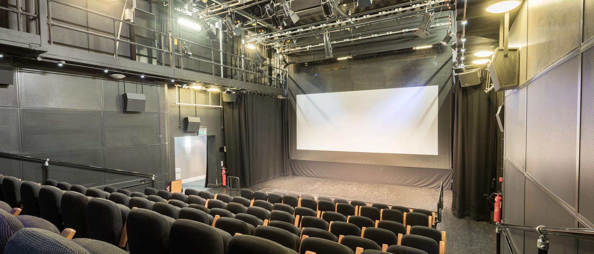 interior of the torch theatre cinema