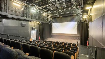 interior of the torch theatre cinema